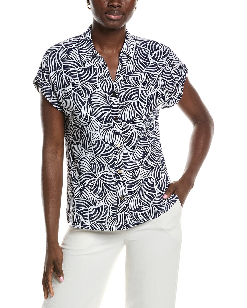 Jones New York Extended Shoulder Blouse