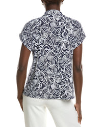 Jones New York Extended Shoulder Blouse