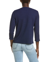 Jones New York Seabreeze Crinkle Cardigan