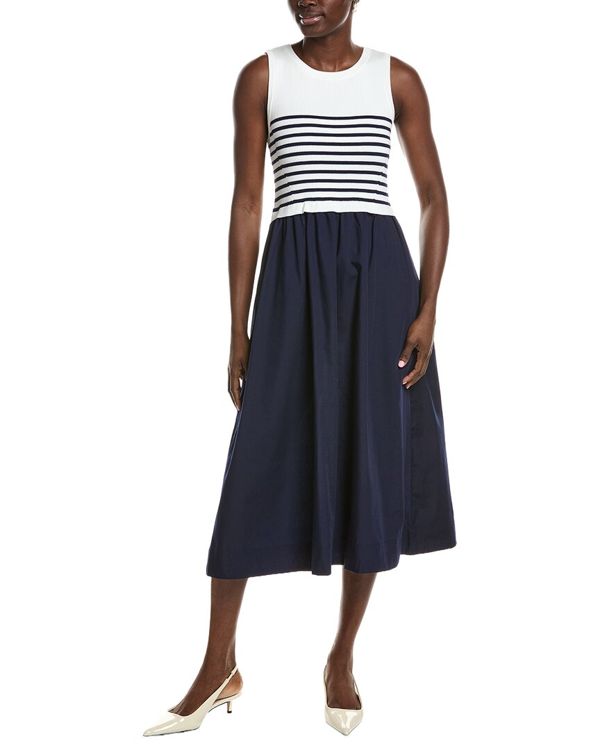 Jones New York Striped Tank Dress
