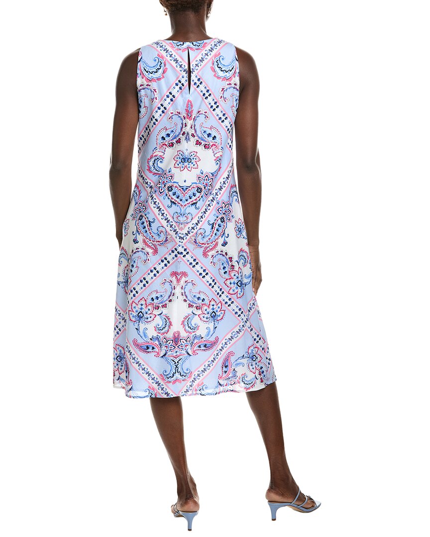 Jones New York Printed Voile Midi Dress