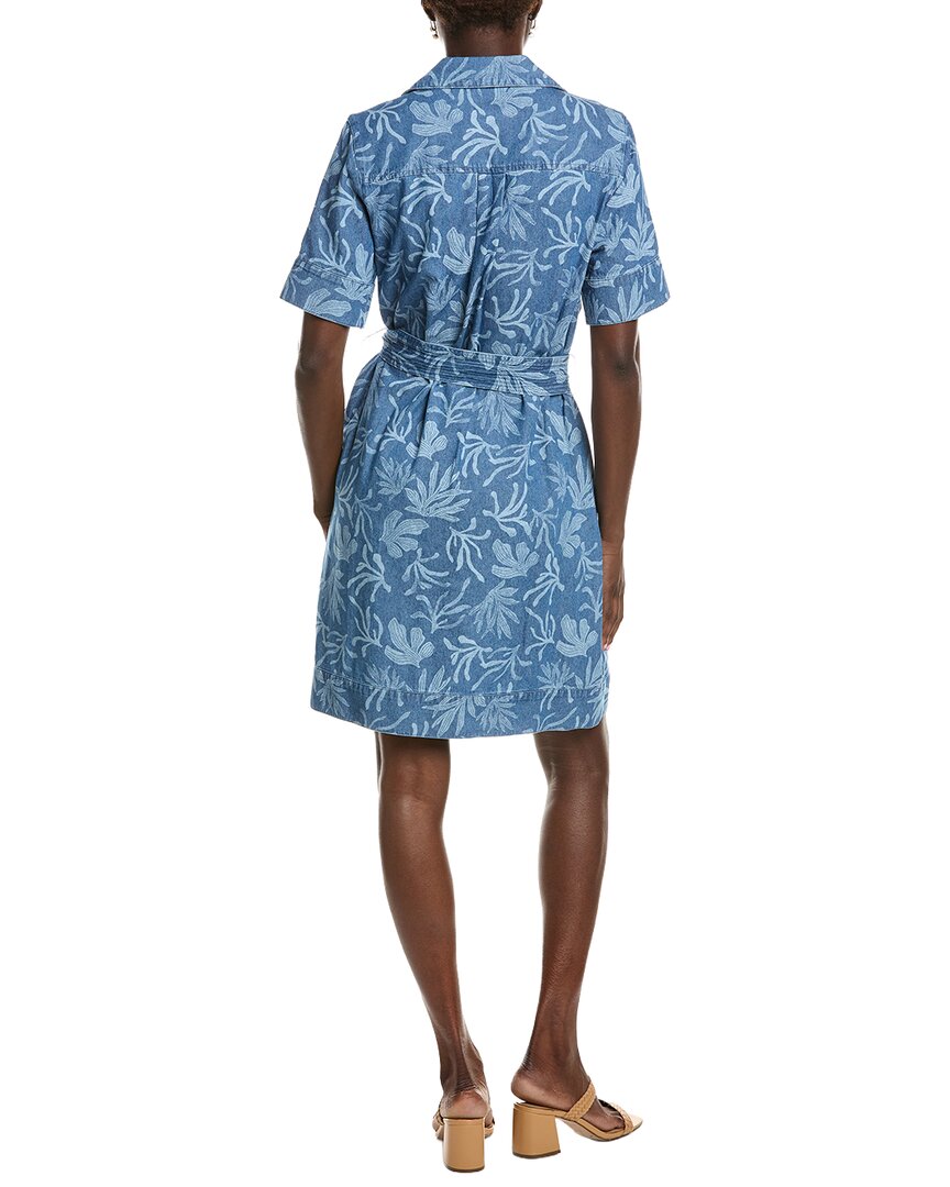 Jones New York Chambray Midi Shirtdress