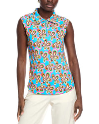 Ibkul Sleeveless Polo Shirt