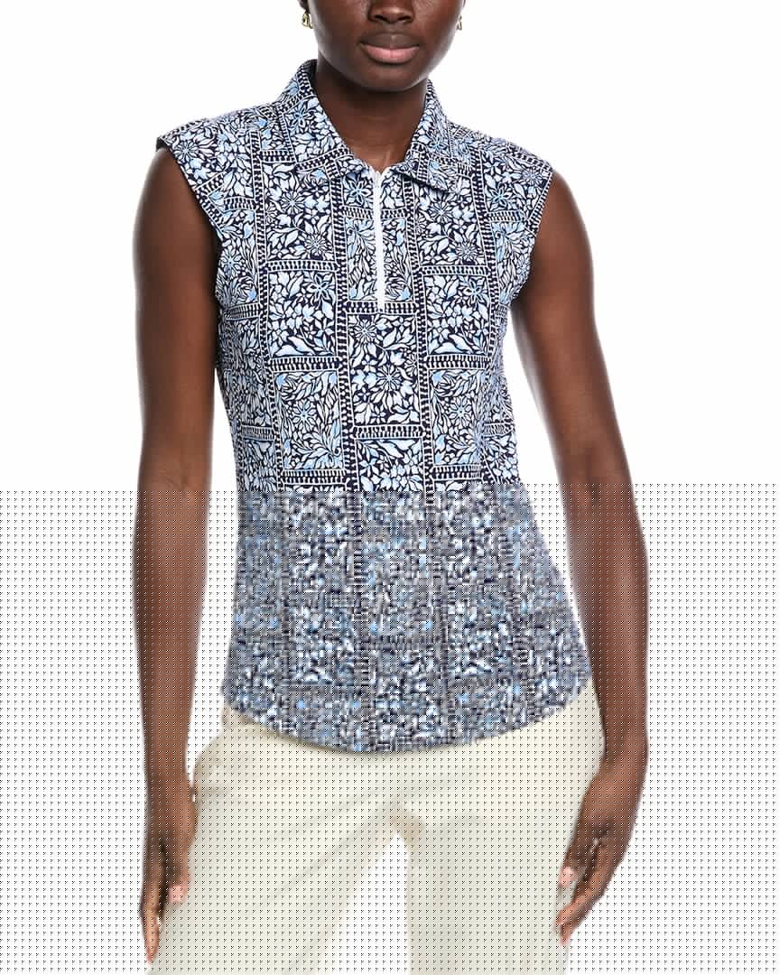 Ibkul Sleeveless Polo Shirt