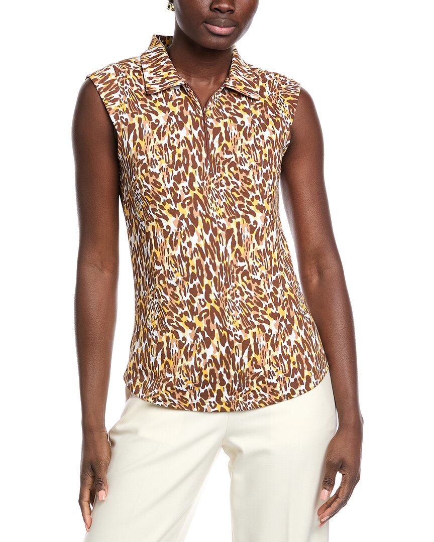 Ibkul Sleeveless Polo Shirt