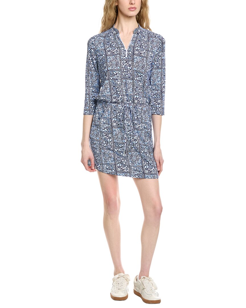 Ibkul 3/4-Sleeve Drawstring Dress