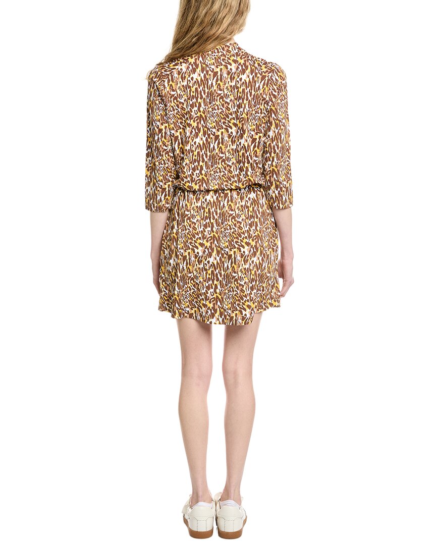Ibkul 3/4-Sleeve Drawstring Dress