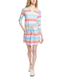 Ibkul 3/4-Sleeve Drawstring Dress