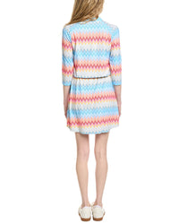 Ibkul 3/4-Sleeve Drawstring Dress