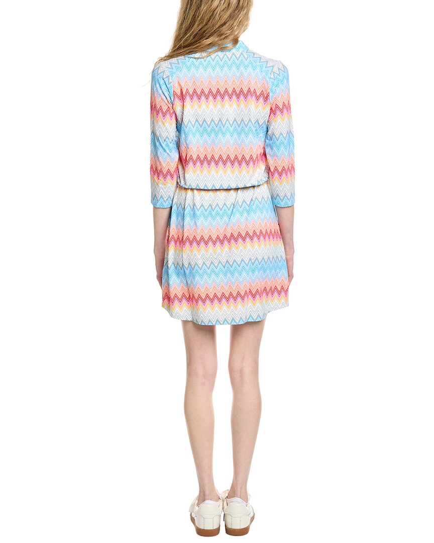 Ibkul 3/4-Sleeve Drawstring Dress