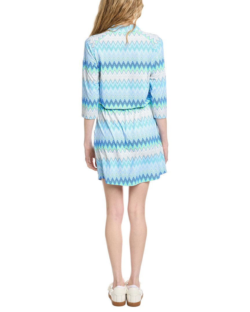 Ibkul 3/4-Sleeve Drawstring Dress