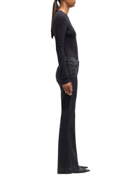 7 For All Mankind Dojo Tailorless Escape With Stu Flare Leg Jean