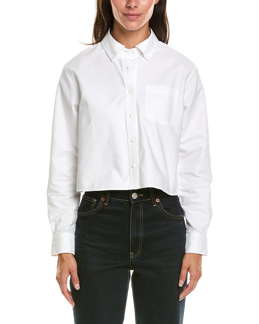 Brooks Brothers Brooks Brothers Cropped Shirt
