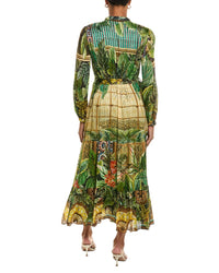 Elie Tahari Elie Tahari The Lilou Silk-Blend Dress