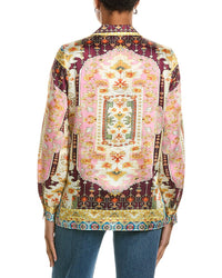 Elie Tahari Elie Tahari The Lior Baroque Blouse