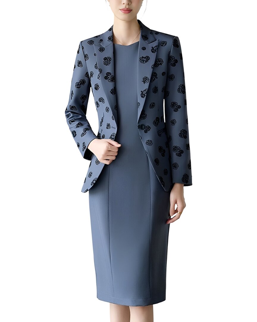 Florida Clothing 2Pc Blazer & Dress Set