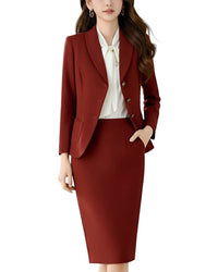 Florida Clothing 2Pc Jacket & Skirt Set