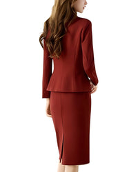 Florida Clothing 2Pc Jacket & Skirt Set