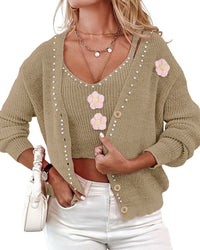 Kayla Paris 2Pc Cardigan & Top Set