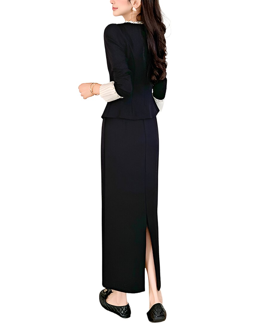 Elaine 2Pc Top & Skirt Set