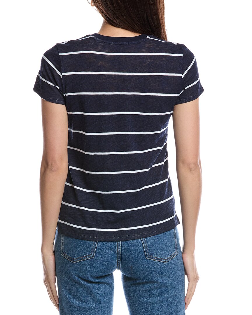 ATM Anthony Thomas Melillo Atm Anthony Thomas Melillo Slub Jersey Stripe Schoolboy T-Shirt