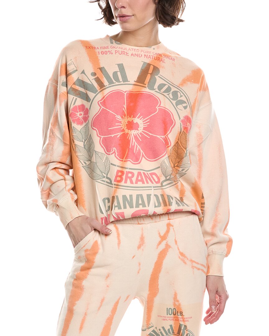 Nu Vintage Wild Rose Crewneck Pullover