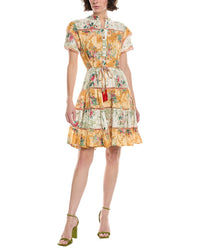 Nu Vintage Elara Short Sleeve Mini Dress