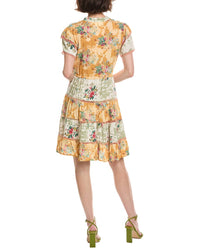 Nu Vintage Elara Short Sleeve Mini Dress