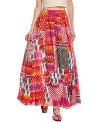 Nu Vintage Crystal Midi Skirt