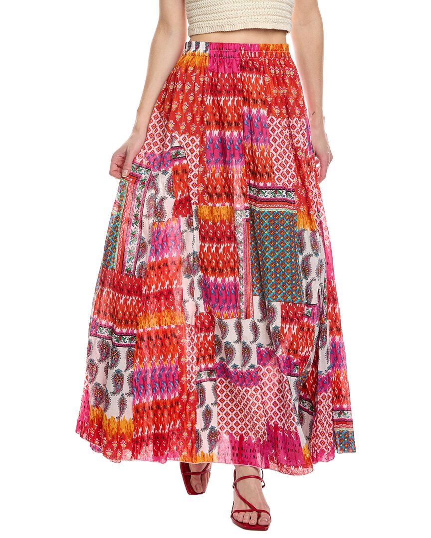 Nu Vintage Crystal Midi Skirt