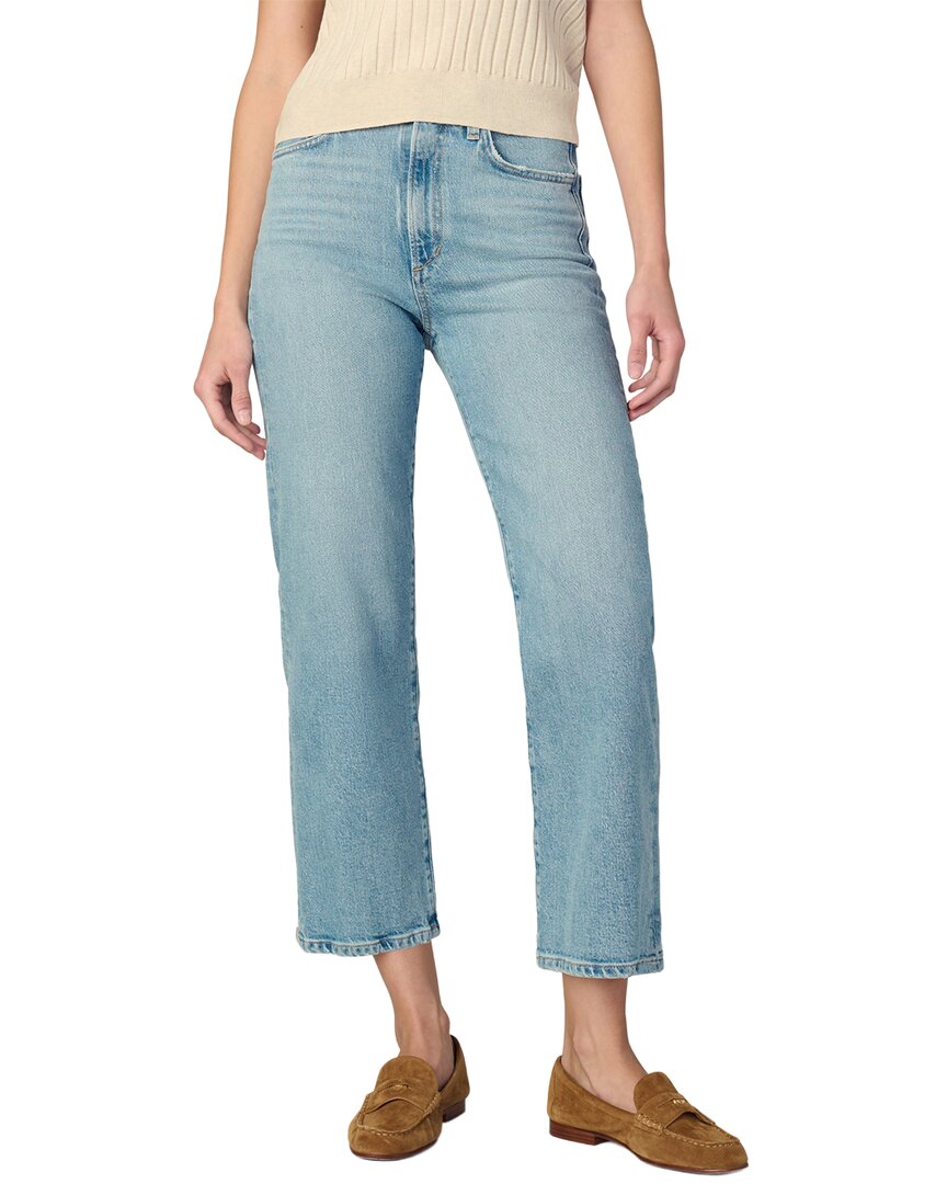 Joe's Jeans The Margot Pazazz Cropped High Rise Straight Jean