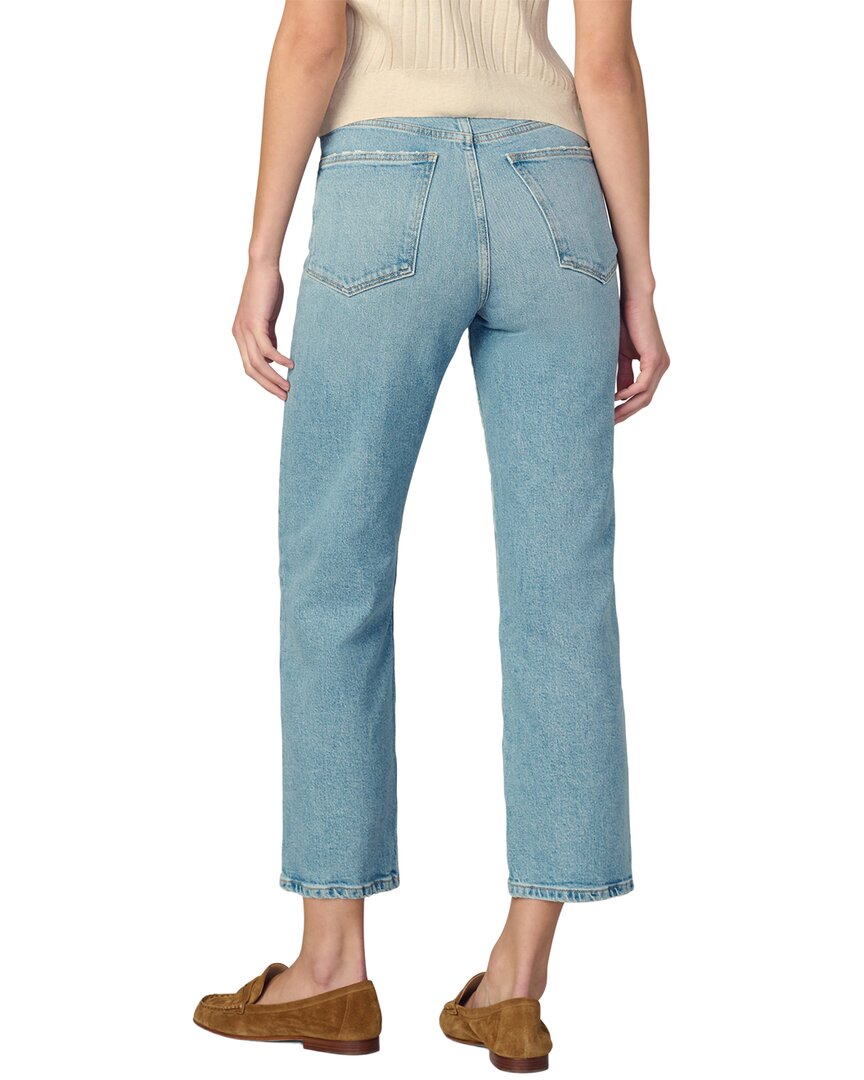 Joe's Jeans The Margot Pazazz Cropped High Rise Straight Jean