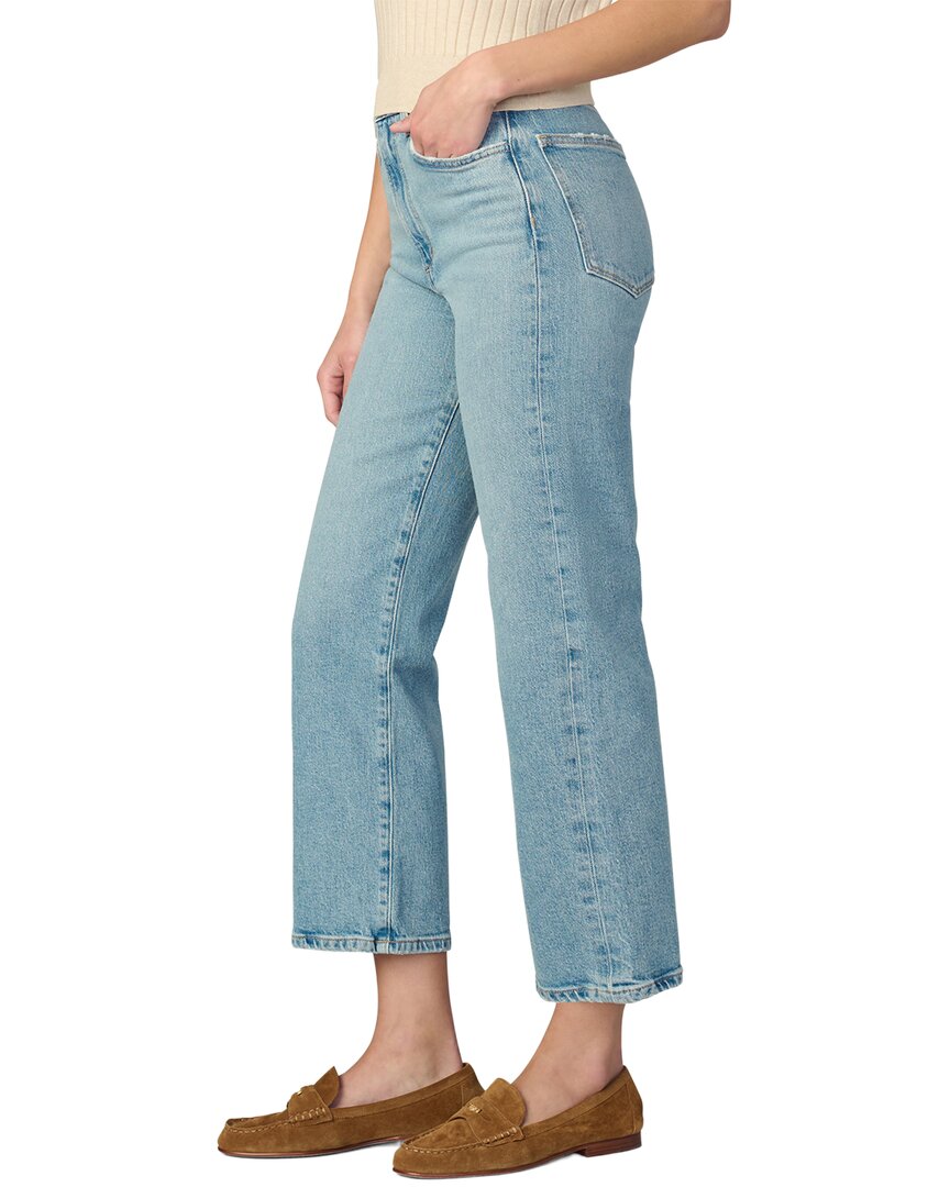 Joe's Jeans The Margot Pazazz Cropped High Rise Straight Jean