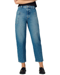 Joe's Jeans The Pheobe Refined Patch Pocket Barrel Leg Jean