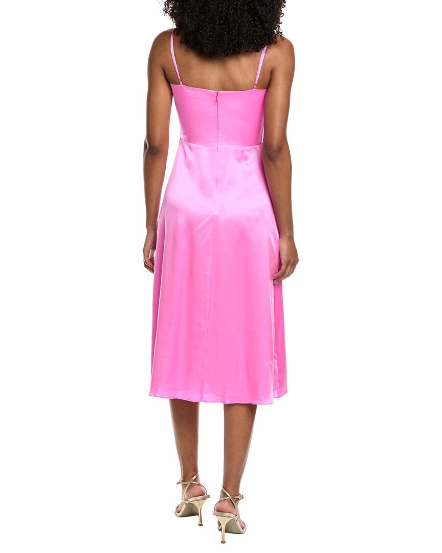 Amanda Uprichard Clover Silk Midi Dress