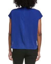 Gracia Pearl Embellished Neck Top