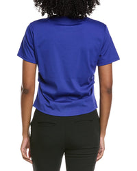 Gracia Round Neck Lace & Pocket T-Shirt