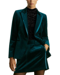 Reiss Parisa Velvet Blazer