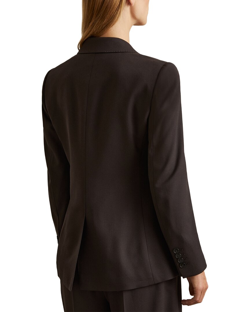 Reiss Evelyn Double-Breasted Wool-Blend Blazer