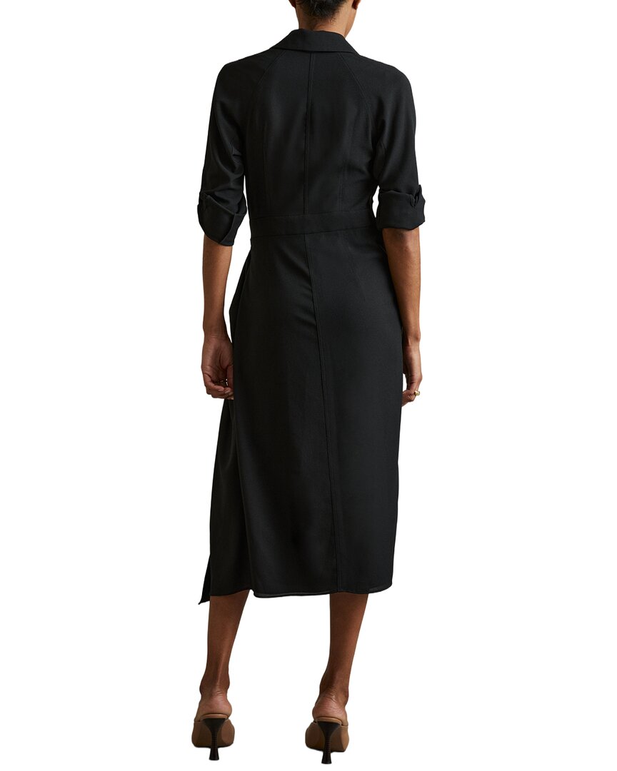 Reiss Whitney Woven Mix Dress