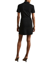 Reiss Nala Utility Zip Knit Midi Dress