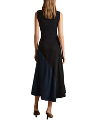 Reiss Faro Hybrid Midi Dress