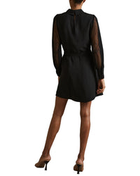 Reiss Reema Short Lace Flippy Dress