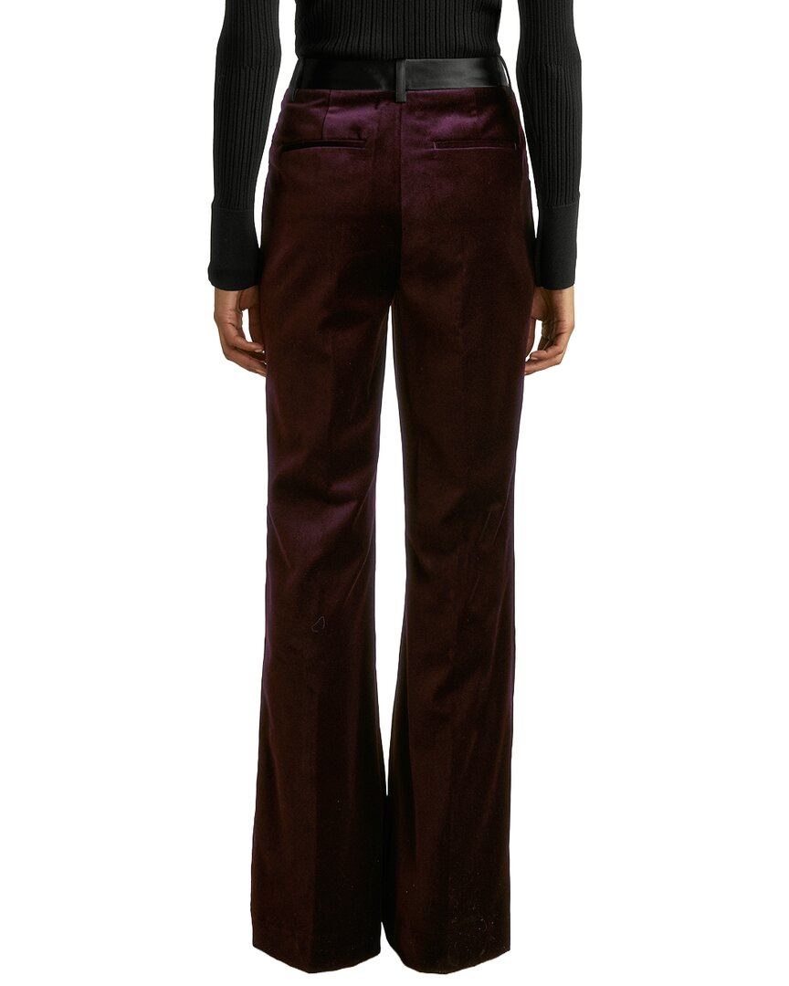 Reiss Yasmin Velvet Flare Trouser