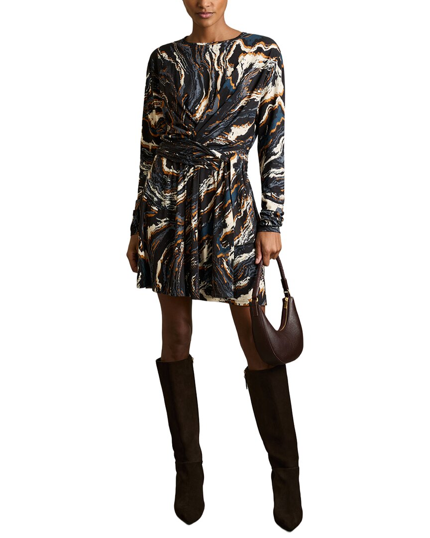 Reiss Jasmine Printed Short Dress