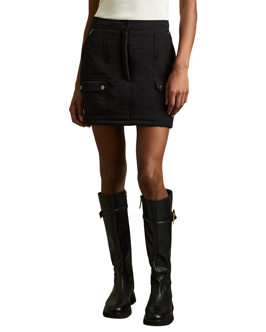 Reiss Peyton Quilted Mini Skirt