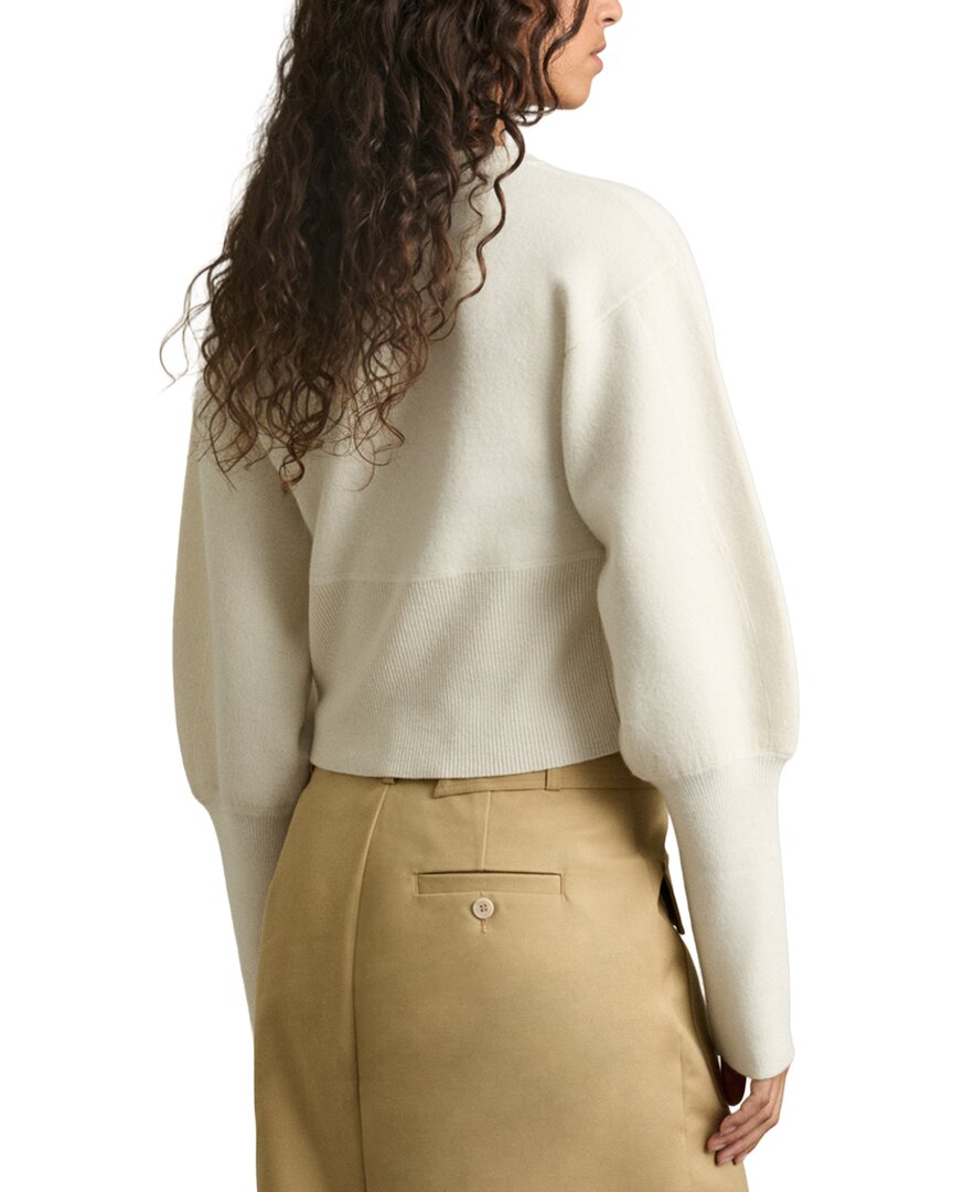 Reiss Ella Crew Cropped Jumper