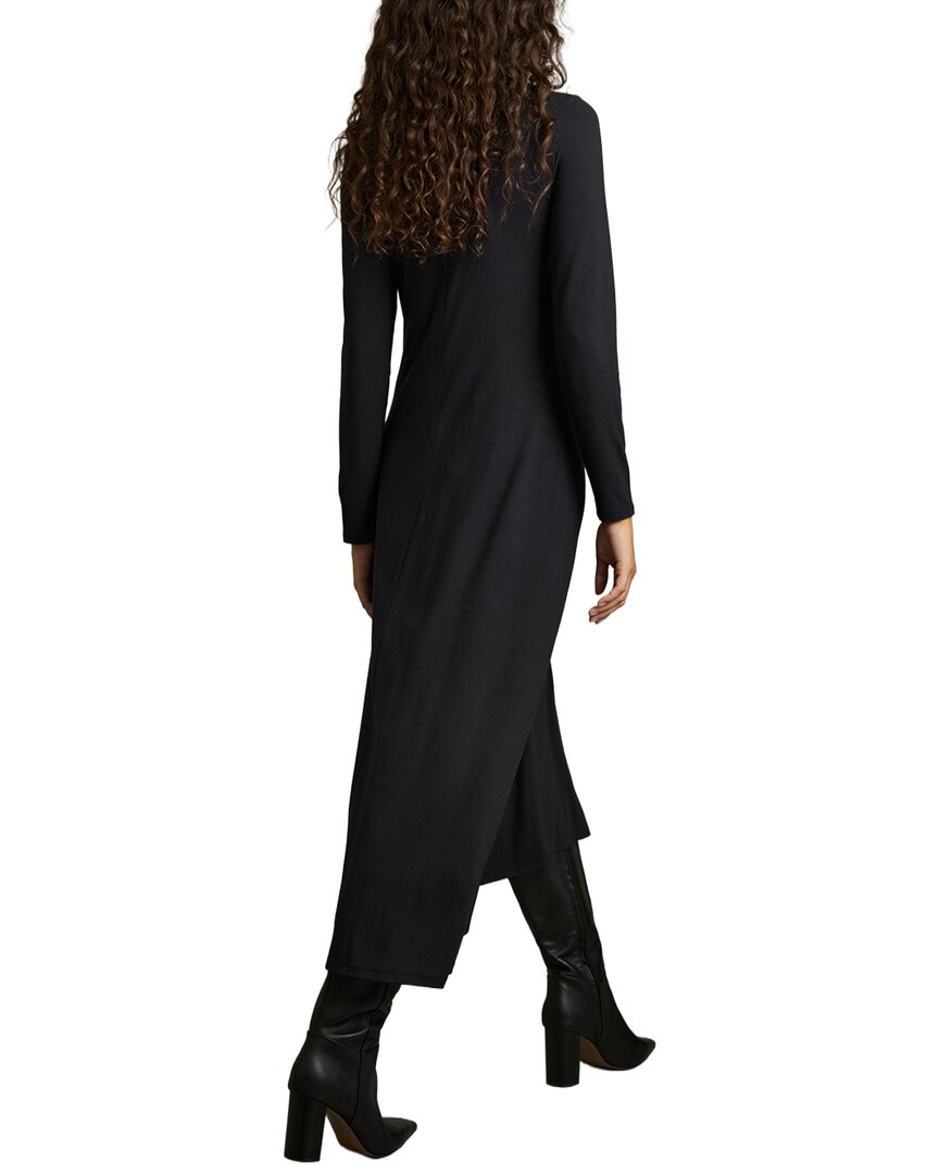 Reiss Ivy Ruched Plain Midi Dress