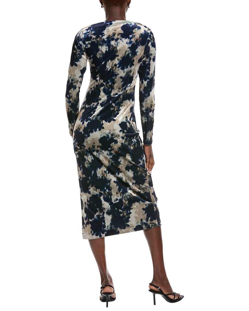 Reiss Briana Velvet Printed Dress