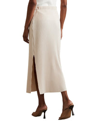 Reiss Pippa Jersey Pleated Column Dress